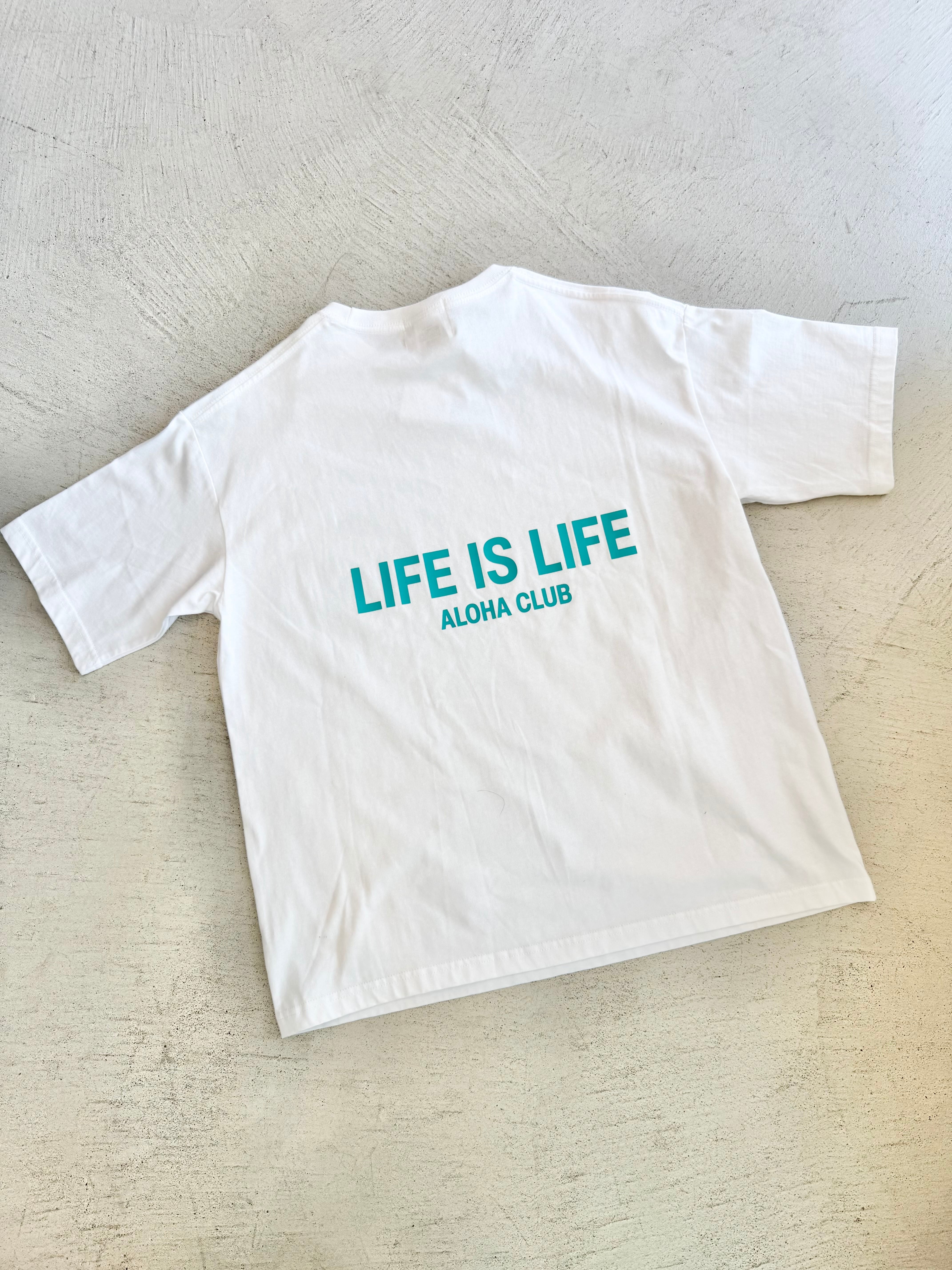LIFE isオリジナル ラバーロゴTシャツ ¥6,990+tax