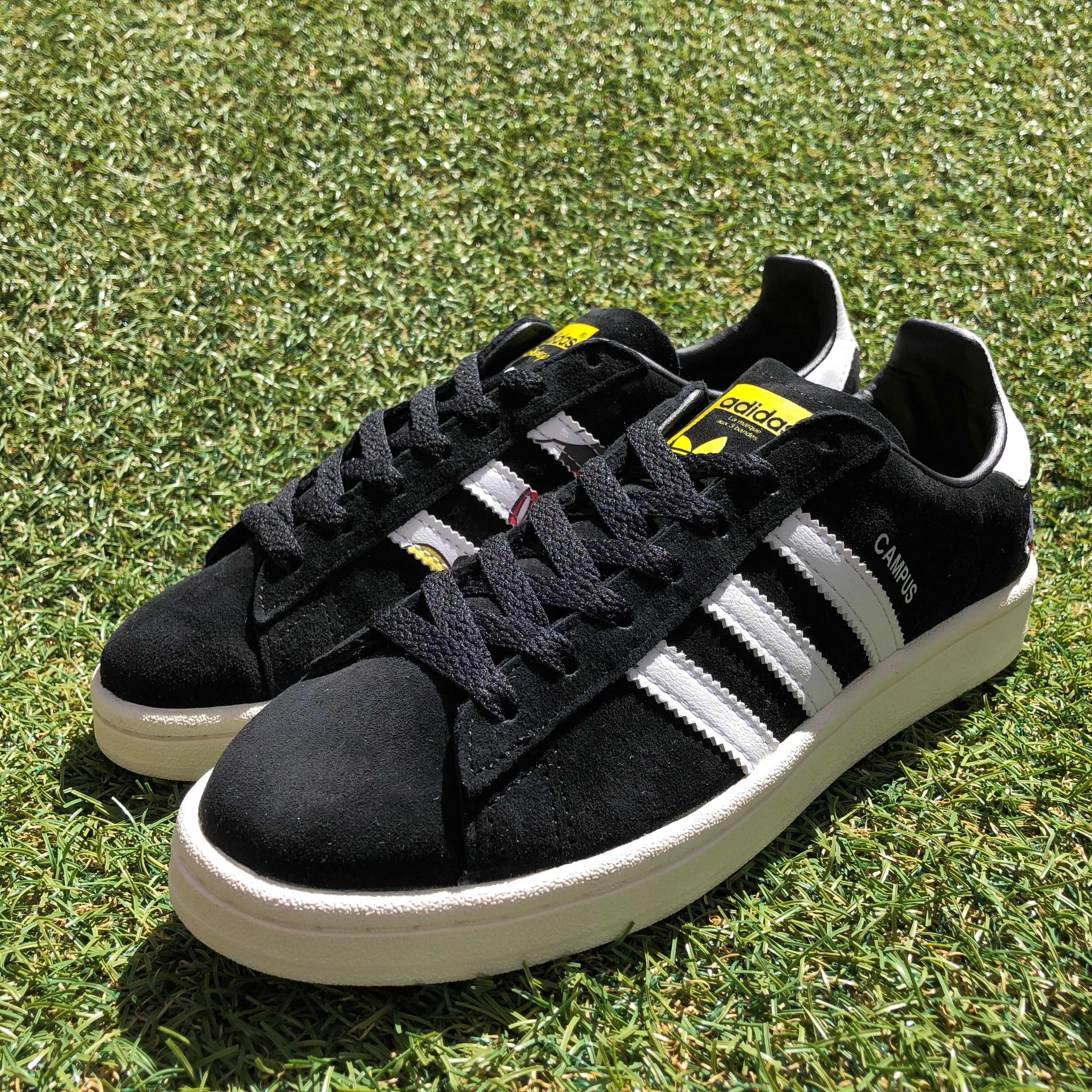 アディダス キャンパス GW2259 スニーカー 靴 ディズニー ミッキー 黒