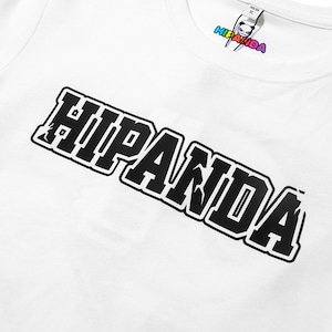 送料無料 【HIPANDA ハイパンダ】キッズ Tシャツ KID'S SKATER HIPANDA PRINTED SHORT SLEEVED T-SHIRT / WHITE・BLACK