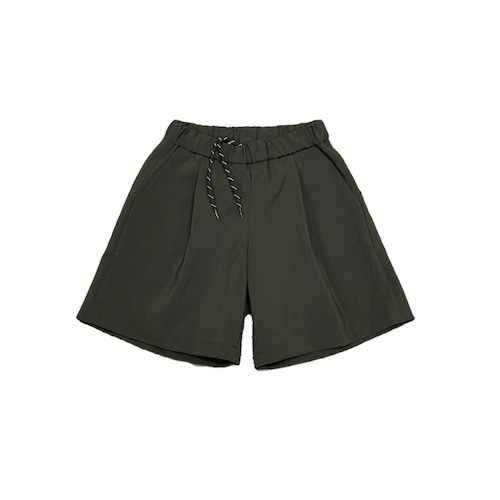 《MOUNTEN. 2024SS》re-polyester toropical half pants / charcoal