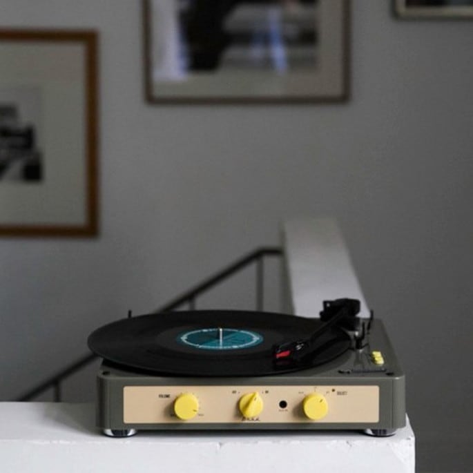 レコードプレーヤー ハモサ HERMOSA Gadhouse Brad Retro record