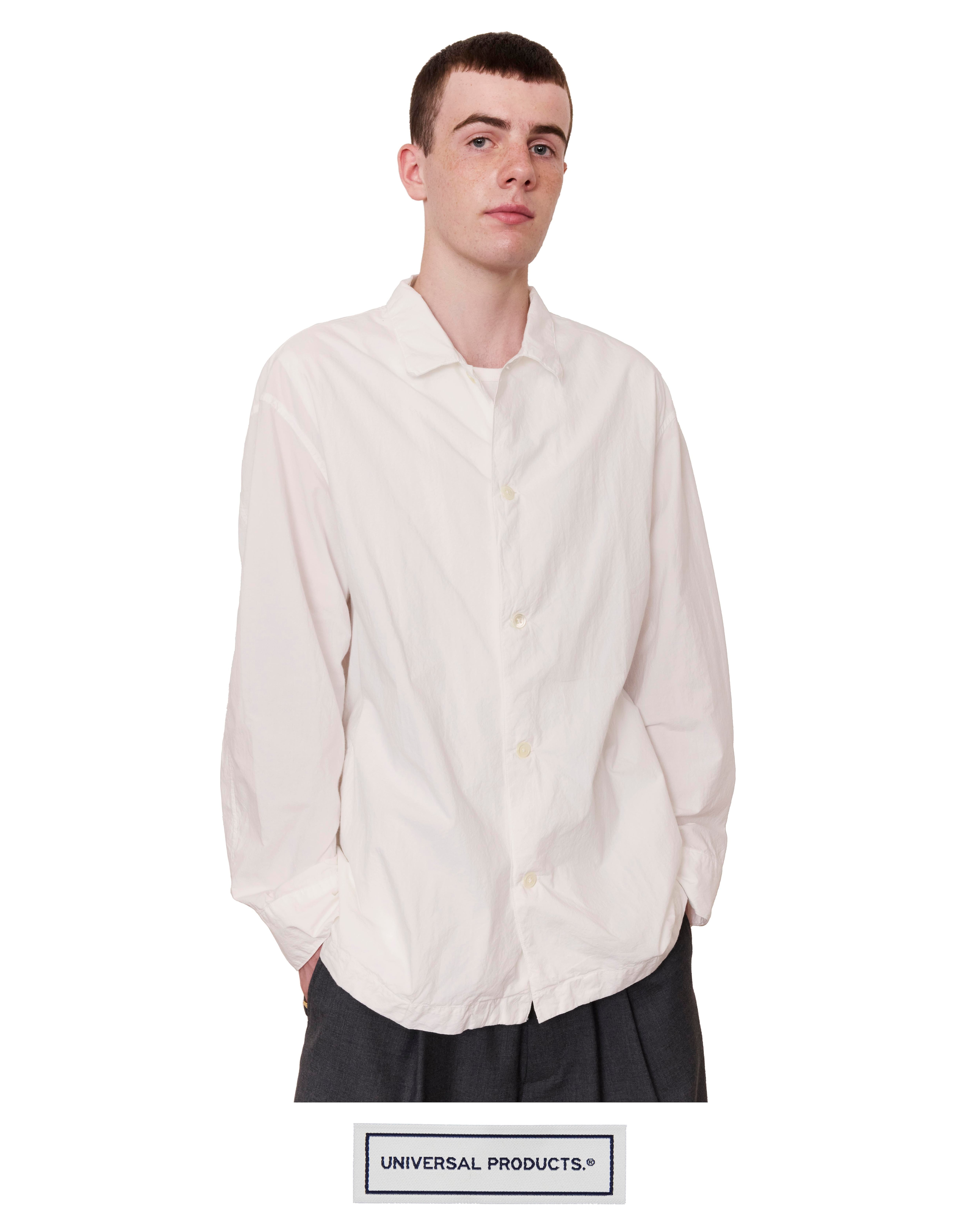 universal products. “ OPEN COLLOR SHIRTS ( White )” | H.inch