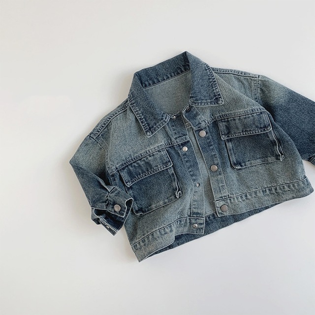 【BABY&KID】レトロ風デニムジャケット