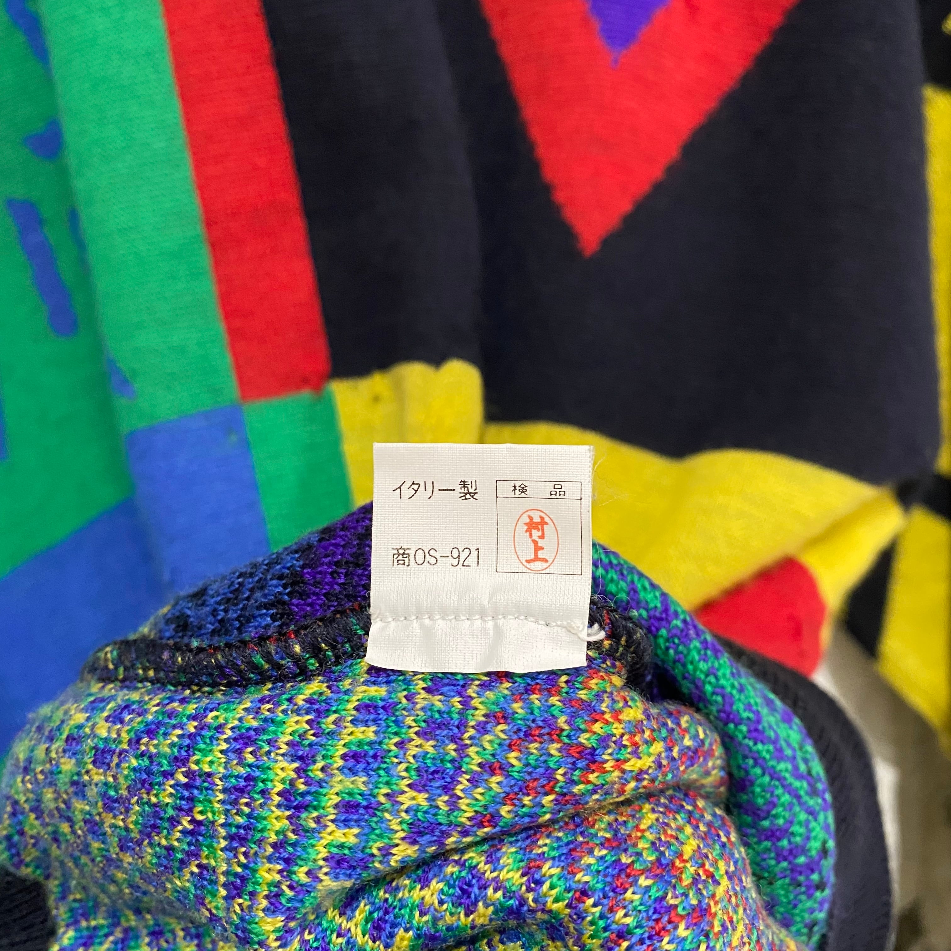 OLD GIANNI VERSACE / ヴェルサーチ イタリア製 デザインニット