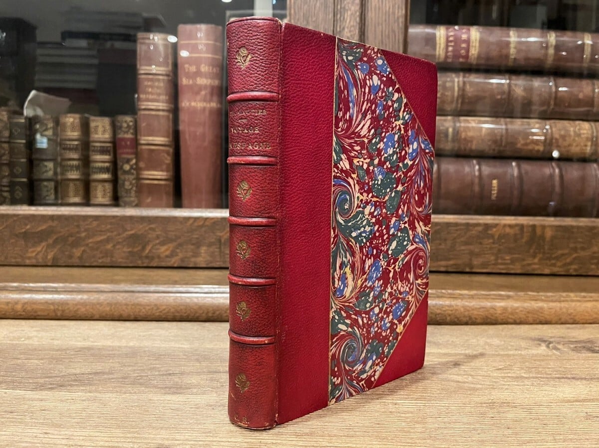 ≪革装≫【LB147】Voyage en Espagne (Tra los montes). / display book