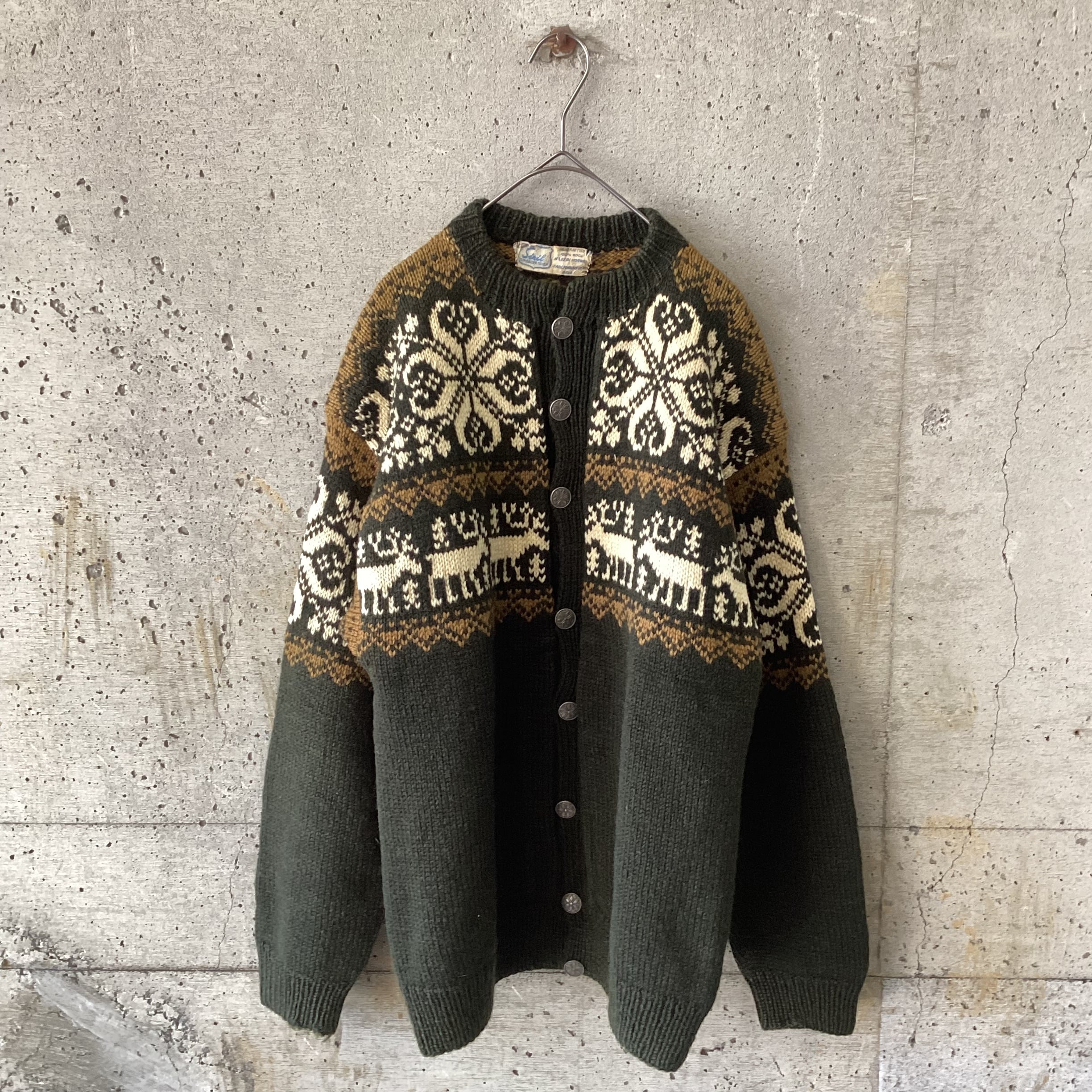 Vintage Nordic Cardigan