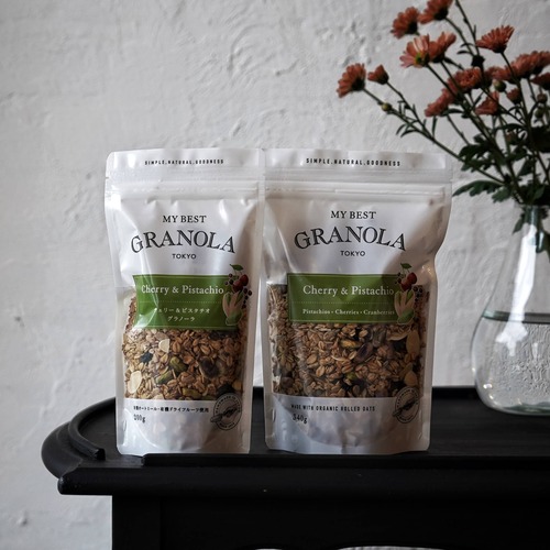 チェリー＆ピスタチオ グラノーラ グラノーラ 200g／MY BEST GRANOLA(マイベストグラノーラ)