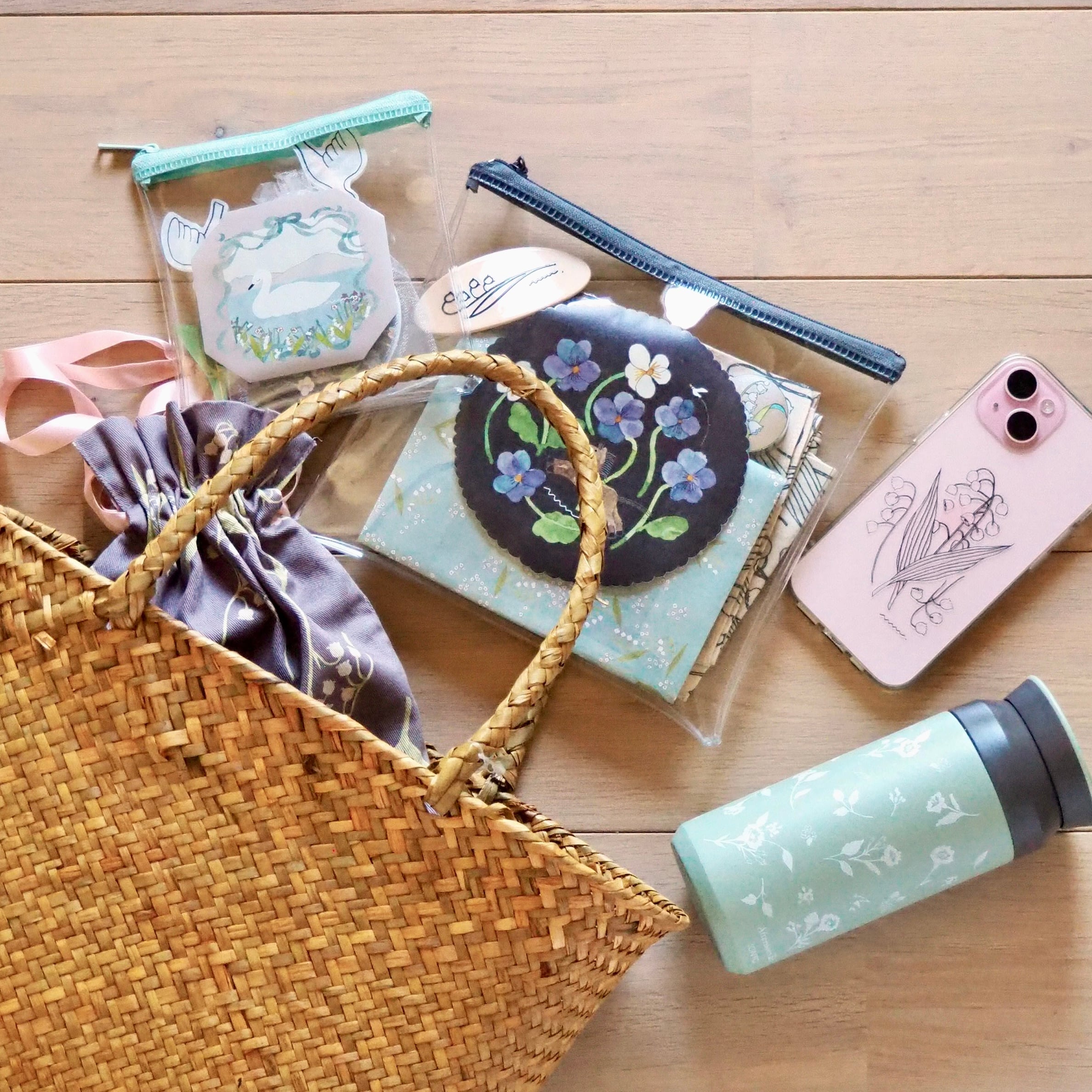 clear pouch S