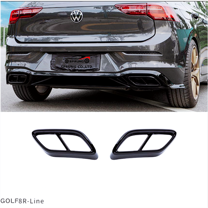 VW フォルクスワーゲン ゴルフ8 GOLF8 エキゾースト エンド