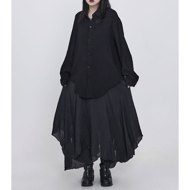 Irregular random flare skirt C0402