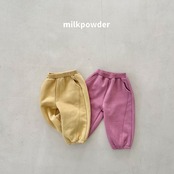 ミルクパウダー / milkpowder / すももパンツ / 韓国子供服 / キッズ / 26winter〖取寄〗*XS~JS*