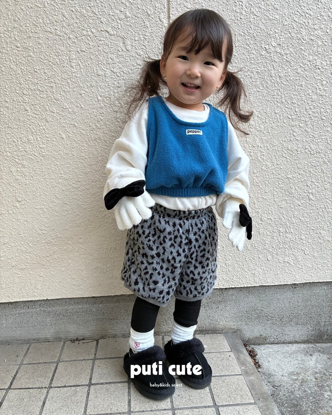 90 ꒰ 即納 ꒱ Leopard pumpkin pants / Pepper ⸝⋆