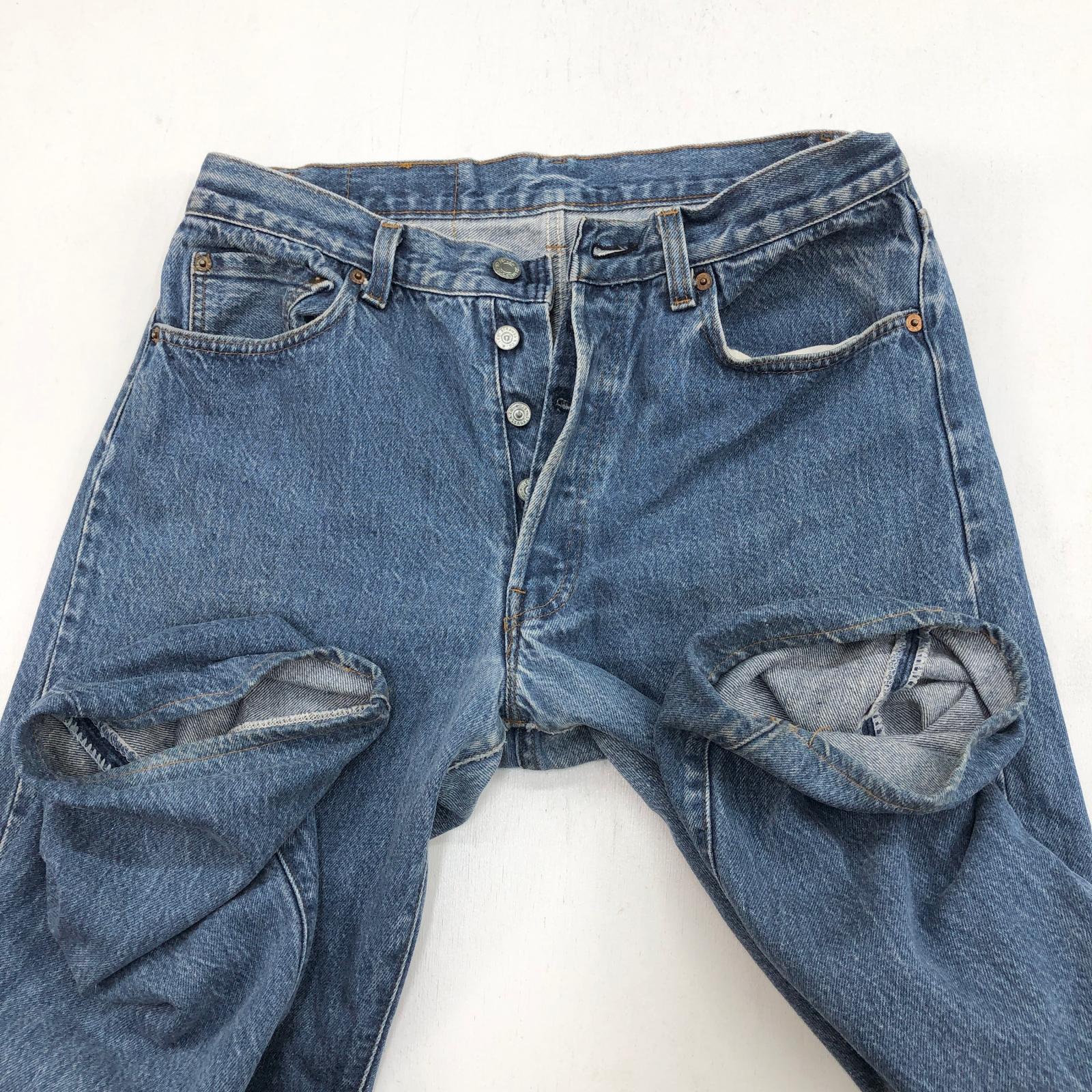 LEVI'S リーバイス 501- 80年代 USA製 ハチマル 脇割 内股シングル