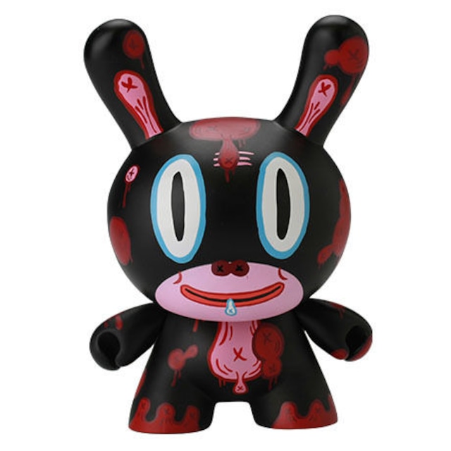 MOD - Black 8" Dunny by Gary Baseman