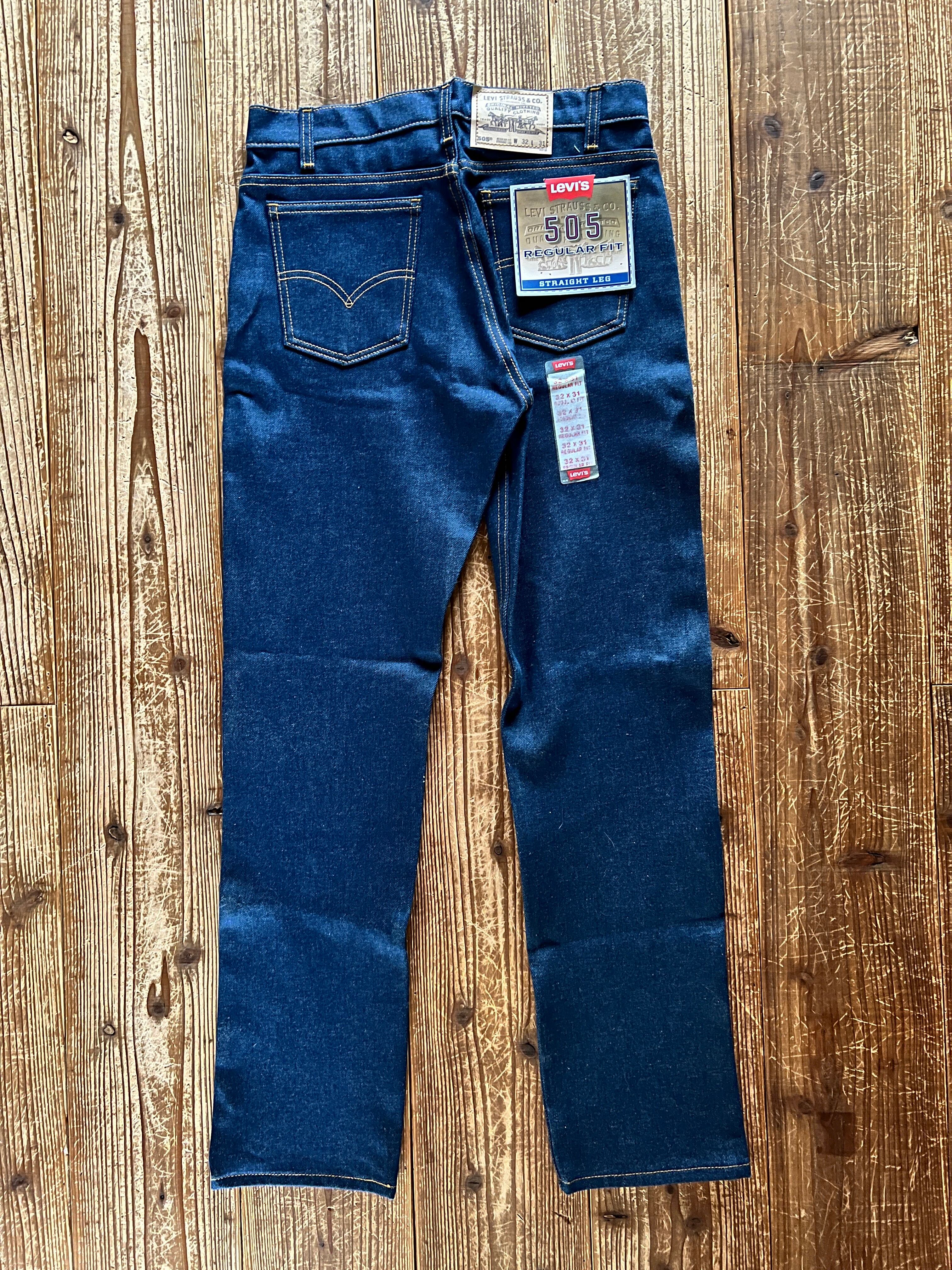 90's Levi's 505 オレンジタブ デニムパンツ DEADSTOCK 表記 (32×31) USA製
