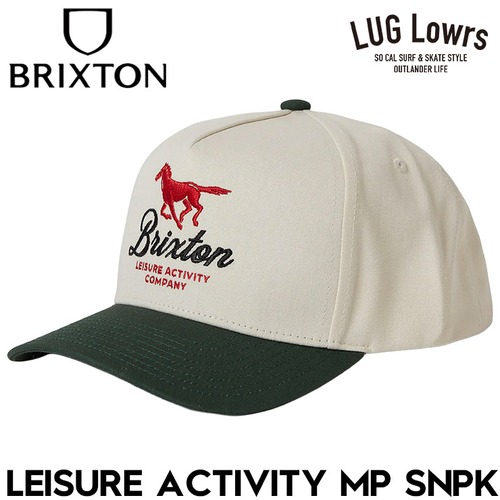 BRIXTON ブリクストン キャップ メンズ レディース 帽子 スナップバック LEISURE ACTIVITY MP SNPK 11921 PNNWC 25SP 日本代理店正規品