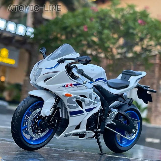 1/12 スズキ GSX-R1000 ミニカー 全4色 バイク 合金モデル 模型 ジオラマ