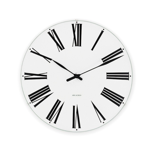 Arne Jacobsen（アルネ ヤコブセン） Roman Wall Clock（ローマンウォールクロック）