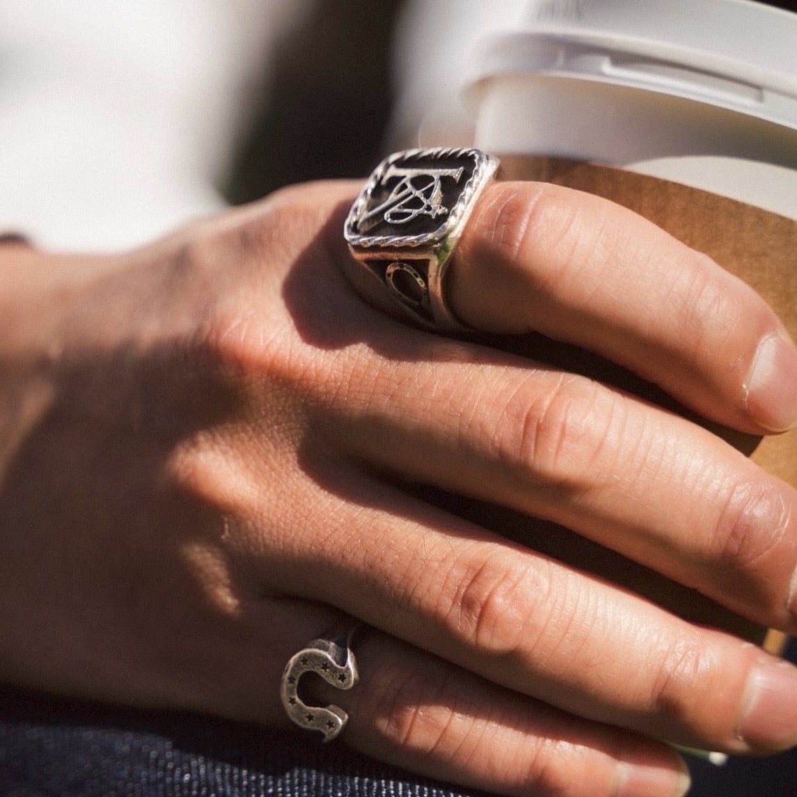 Kｼﾙﾊﾞｰﾘﾝｸﾞ【重厚感】【ｳﾞｨﾝﾃｰｼﾞ加工】 | Kei