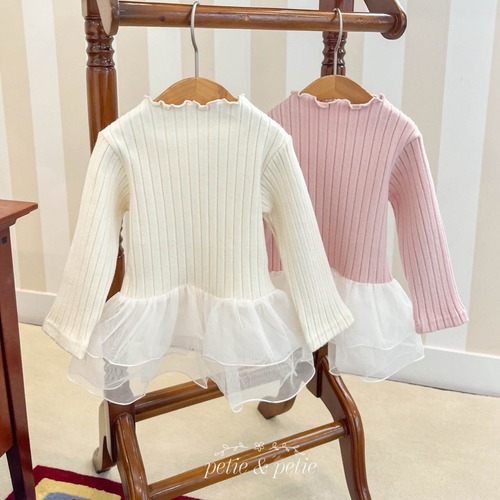 petit&petit［取寄］ann cancan lace tee 25winter