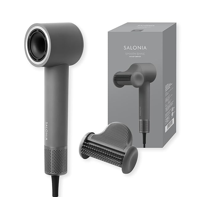 SALONIA DRYER グレー スマートドライヤー サロニア 新発売のスムース