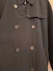 【最高級コレクションライン】BURBERRY PRORSUM ネイビートレンチコート