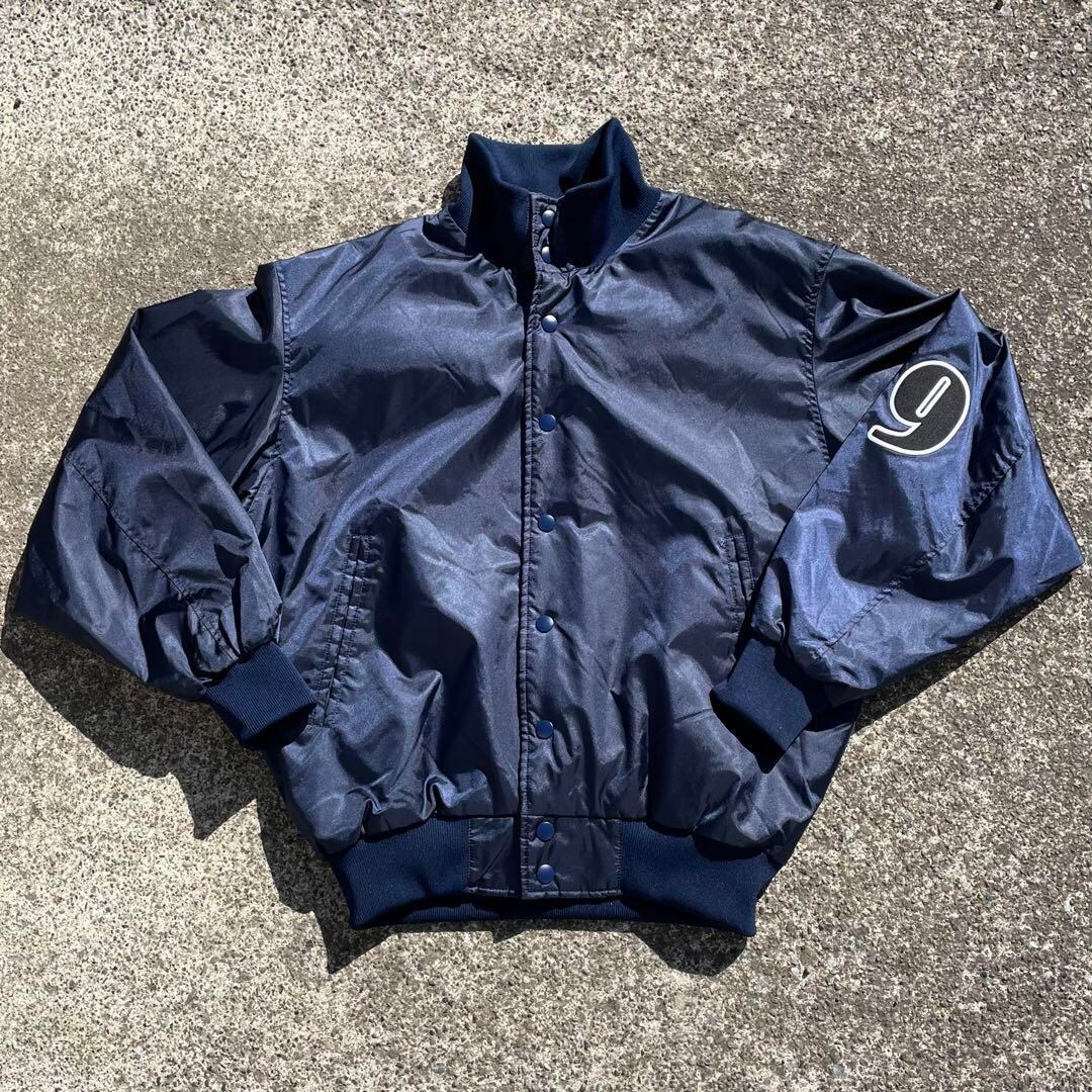 【Lサイズ】Rawlings ローリングス 袖9入り 大きめサイズ 古着 スタジアムジャンパー