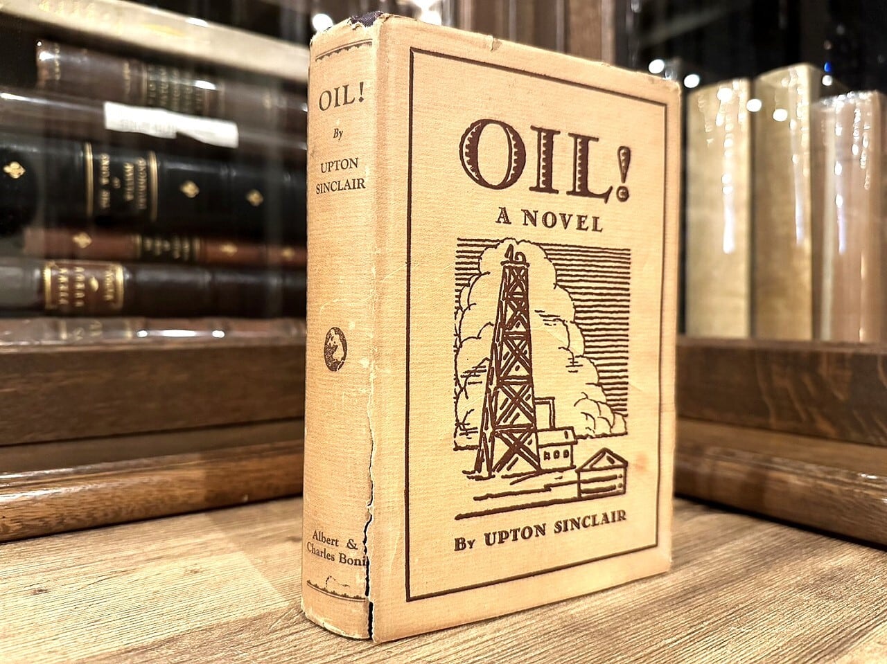 【RL029】O I L ! A Novel/ rare book