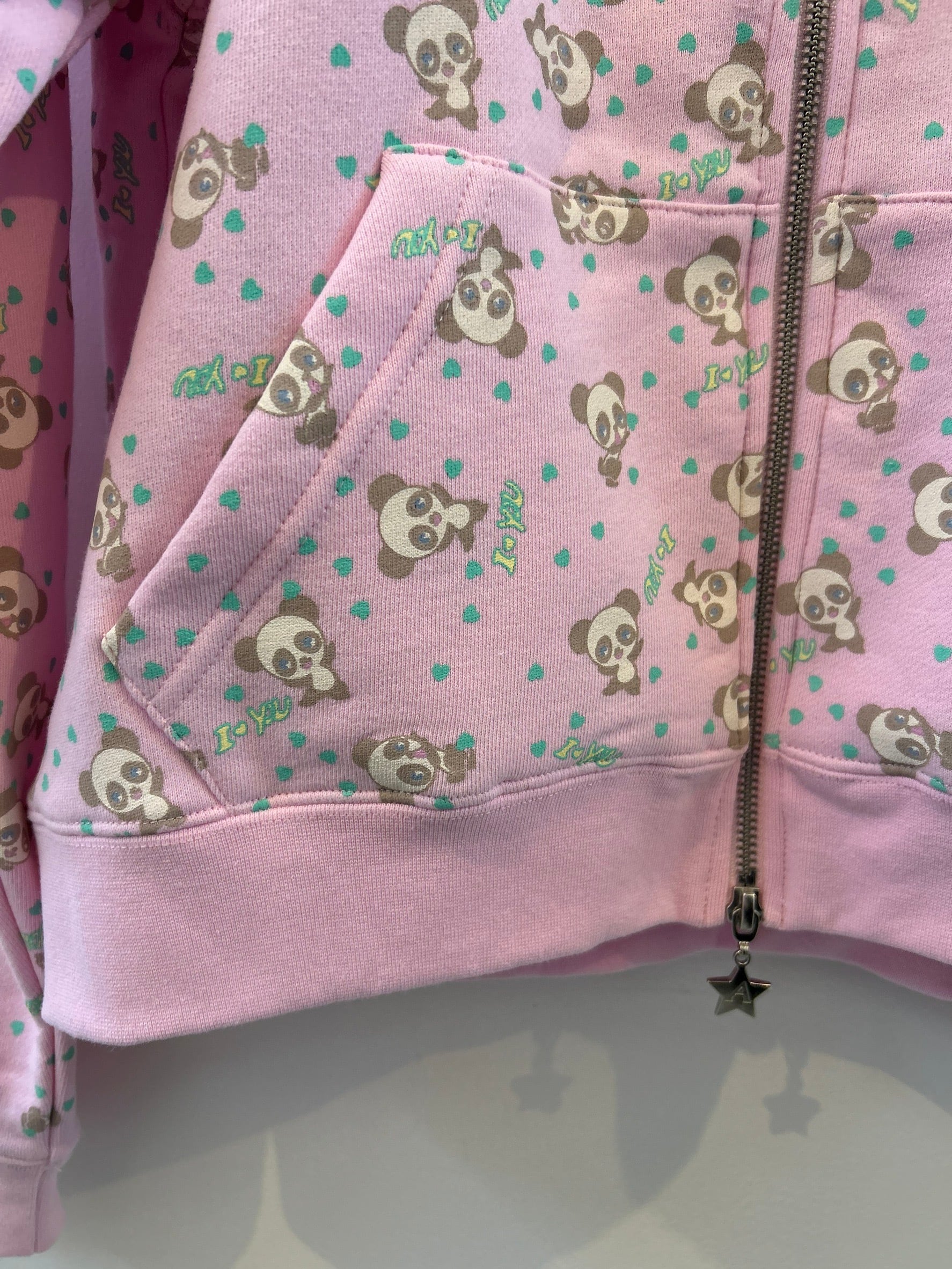 Ashley WILLIAMS BUTTERFLY HOODIE / pink panda | PAY ID