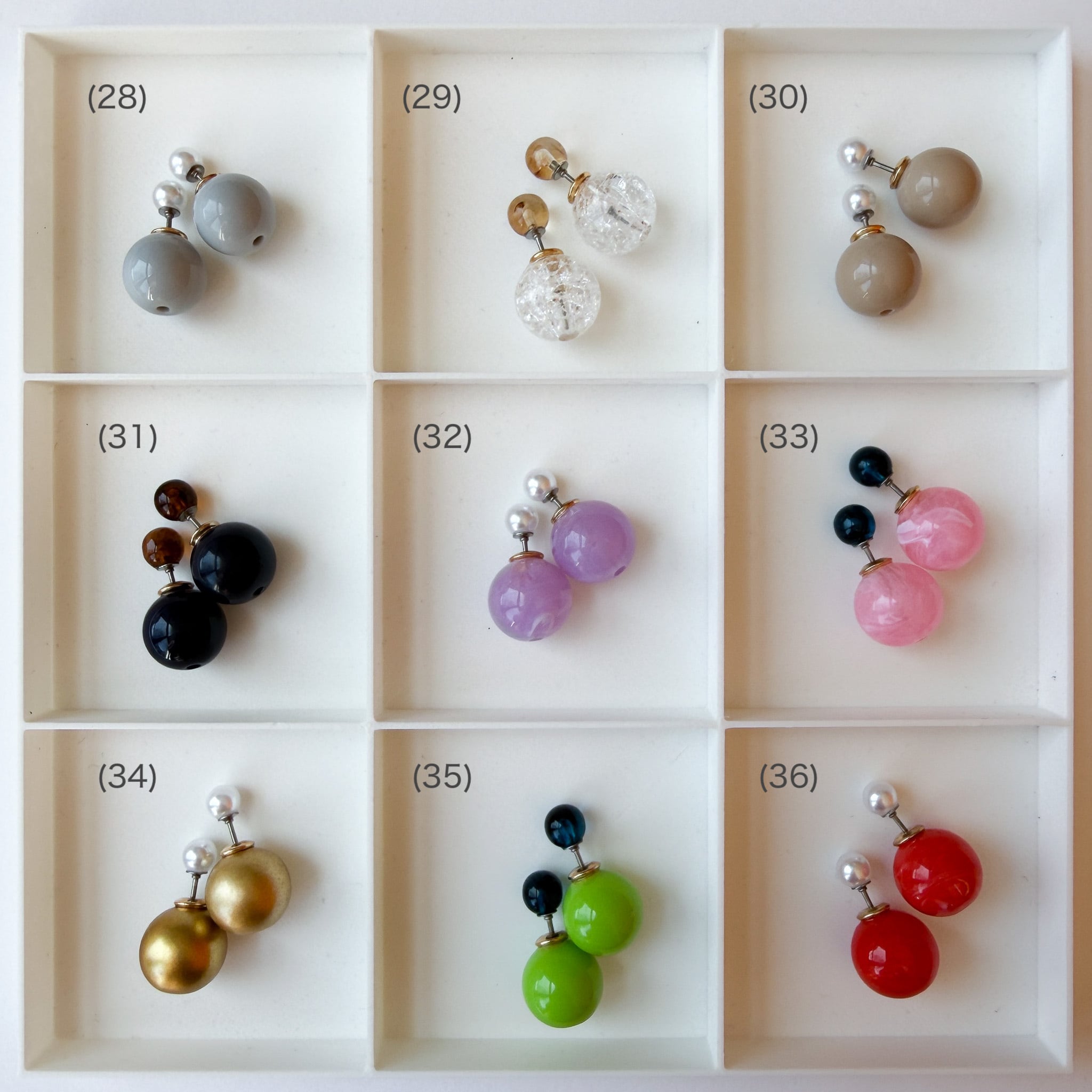 ✳︎オンライン限定スペアキャッチ(おまけピアス付き)28-36