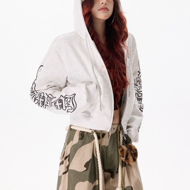 edge logo zip-up hoodie　エッジロゴジップアップフーディー　J1279