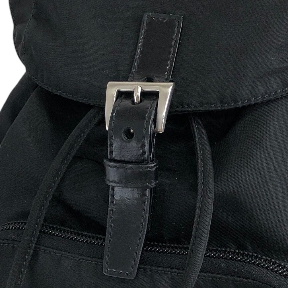 PRADA プラダ バックパック ブラック トライアングルロゴ ナイロン