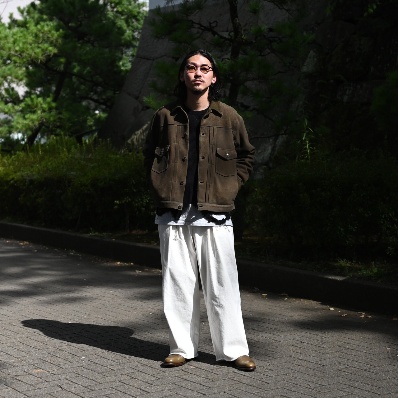 OLD JOE(オールドジョー)PATINA DEER-SKIN JEAN JACKET (SUEDE)