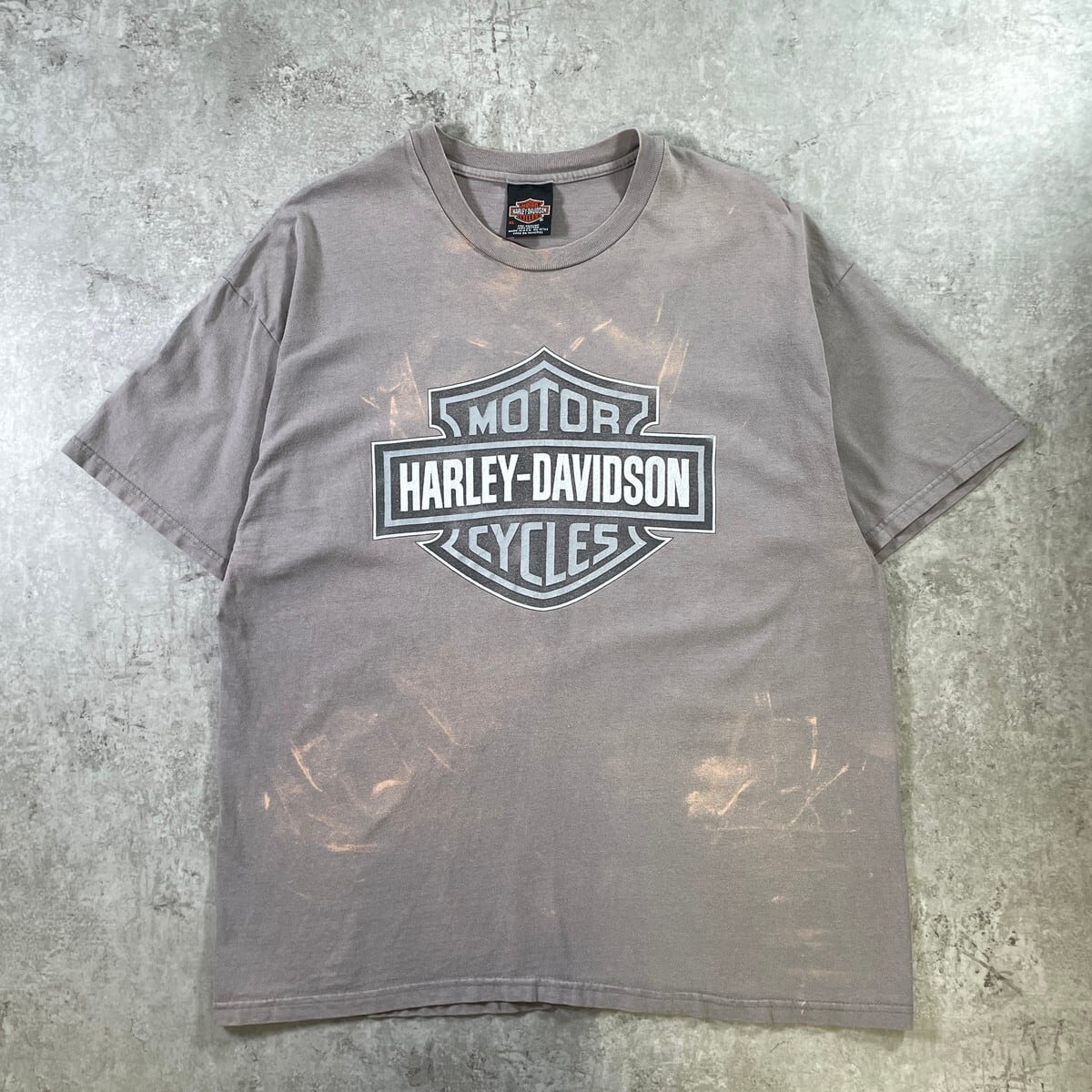 90s ハーレー メッシュ トラッカー アメカジ 古着 ヴィンテージ 古着 90s HARLEY DAVIDSON シールド&バー ファイヤー Tシャツ XL位
