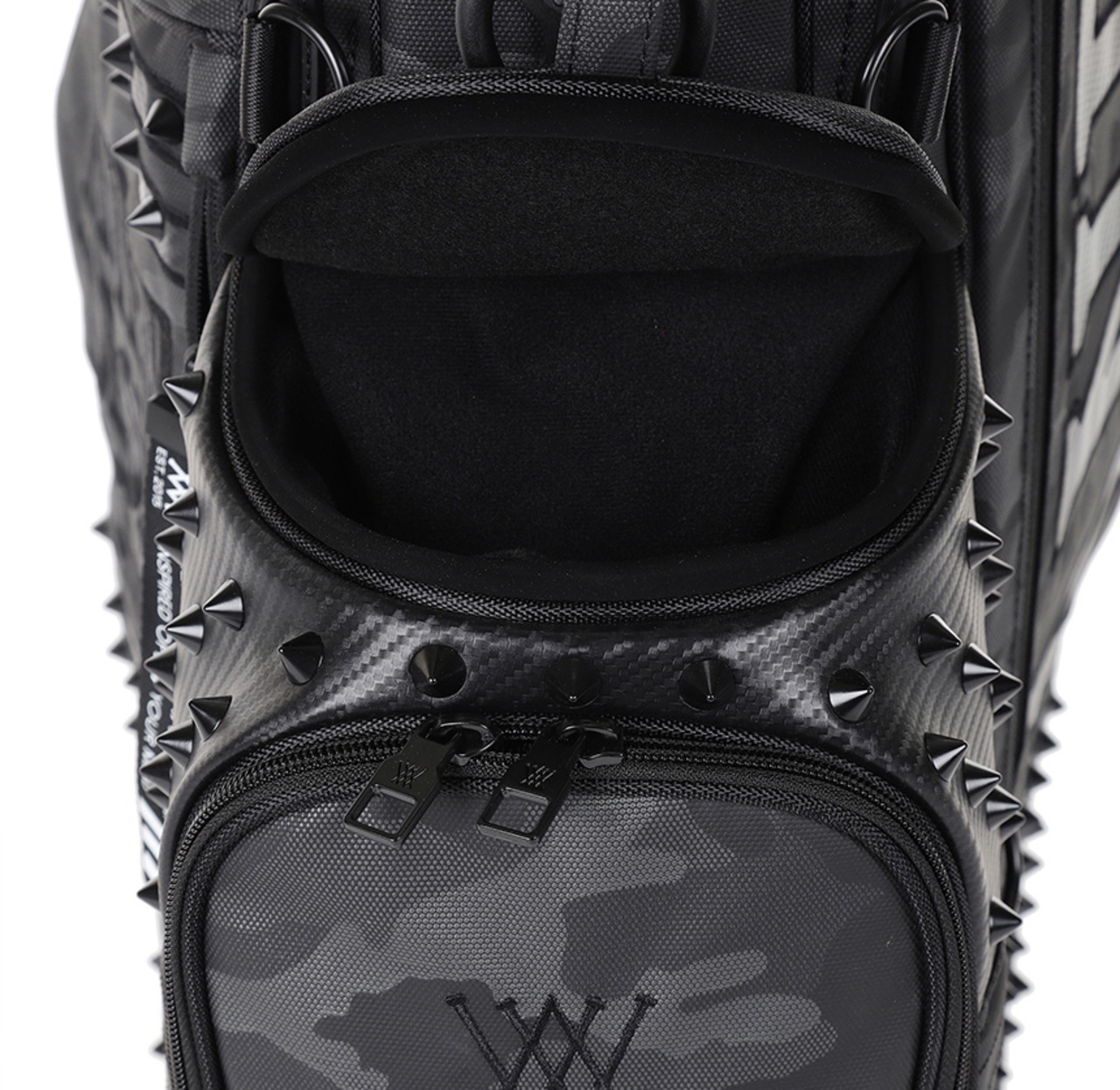 Dark Camo Stand Bag [サイズ: F (AGCUUSB86BKF)] [カラー: BLACK]