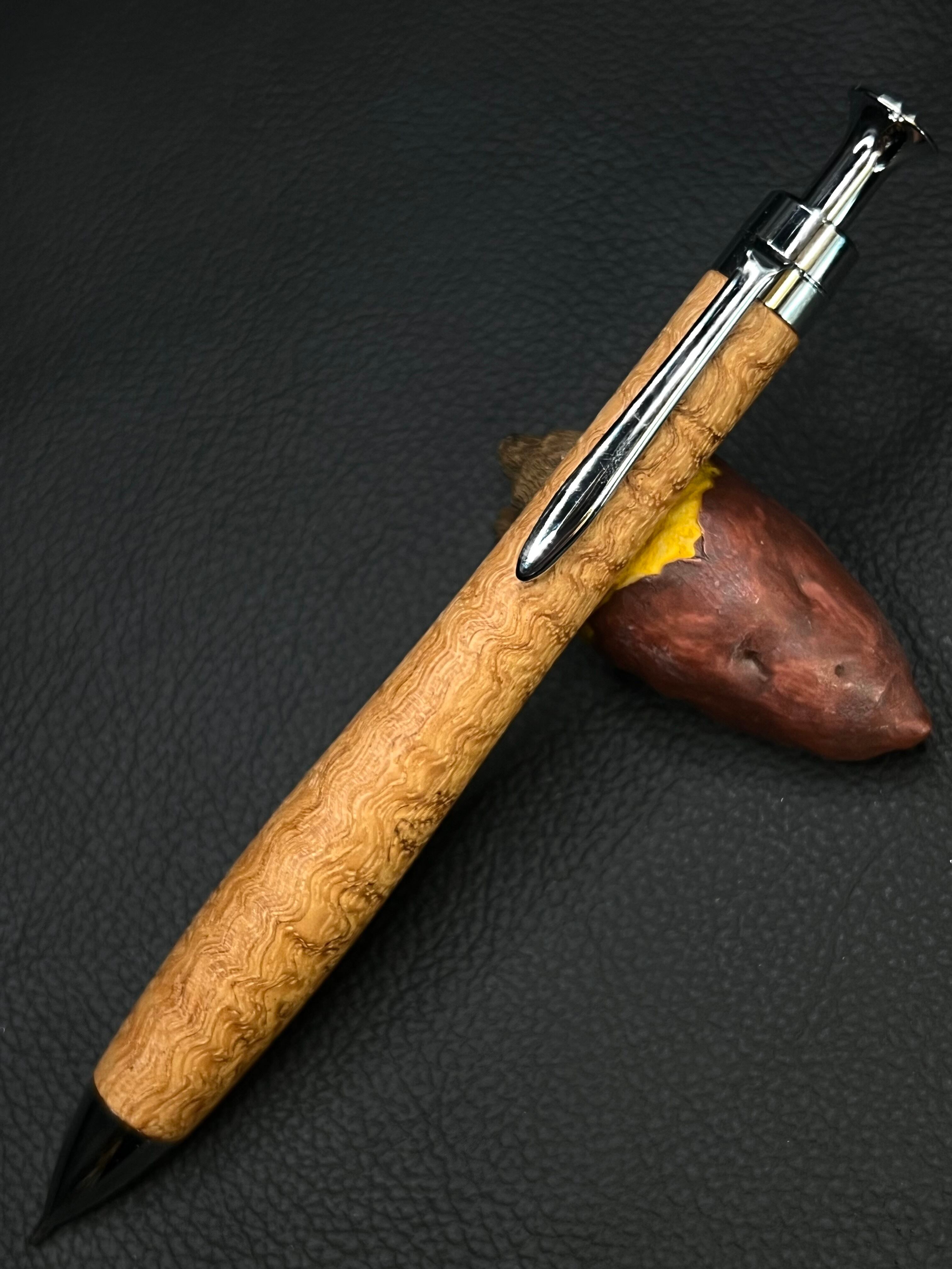 12 バーズアイメイプル 極上杢 ボールペン | こぶた工房