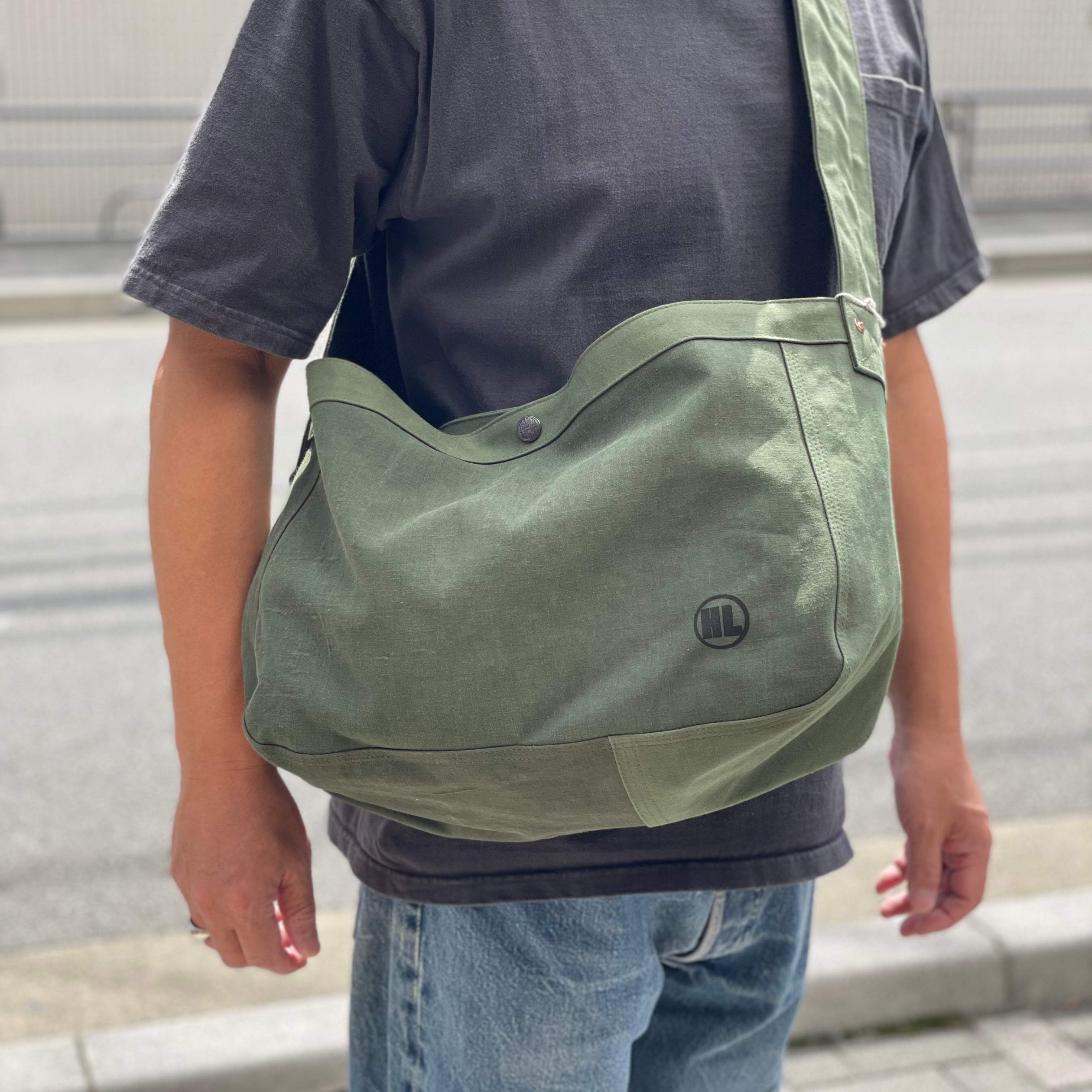 USMC ビンテージ　ニュースペーパーバッグ　ミリタリー　US メッセンジャー USMC ビンテージ ニュースペーパーバッグ ミリタリー US