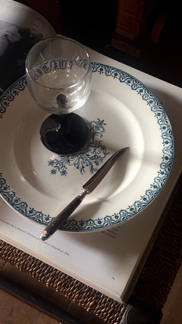 antique plate Salins Alhambra Ⅰ