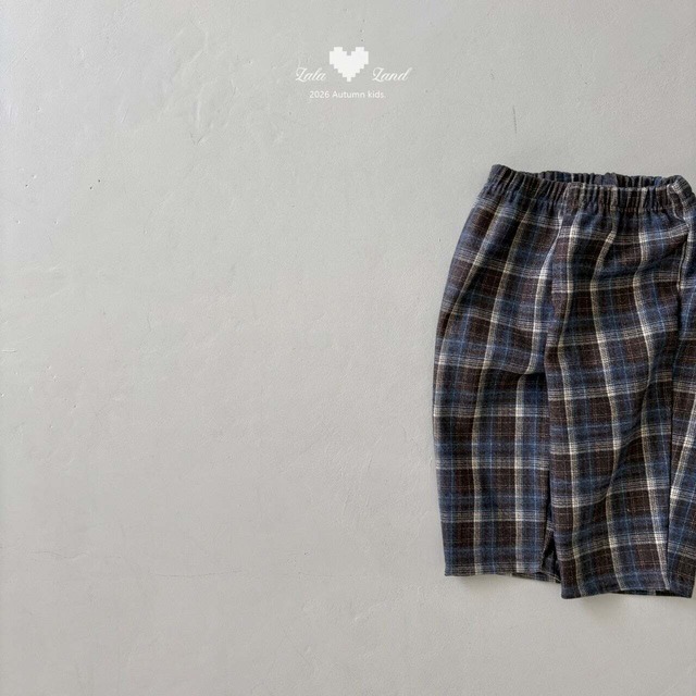 即納⌇Lala land / Fancy check pants