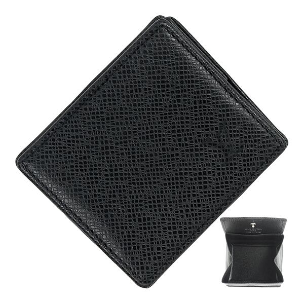 Used LOUIS VUITTON ルイヴィトン ポルトモネ ボワット タイガ ノワール M30382 コインケース 小銭入れ メンズ ブラック 黒 超美品
