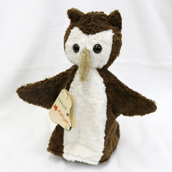 フォークマニス 切り株のクマ ハンドパペット（手人形） | 木の