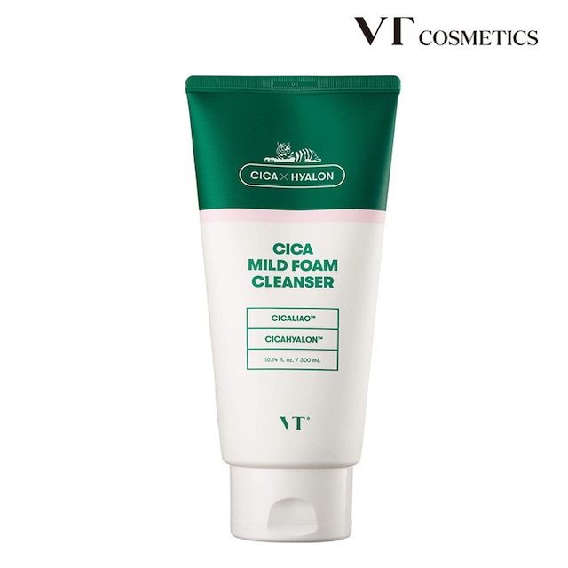 VT cosmetics CICA MILD FOAM CLEANSER CICAフォーム クレンザー 洗顔 300ml マイルドフォームクレンザー韓国コスメ 正規品 国内発送