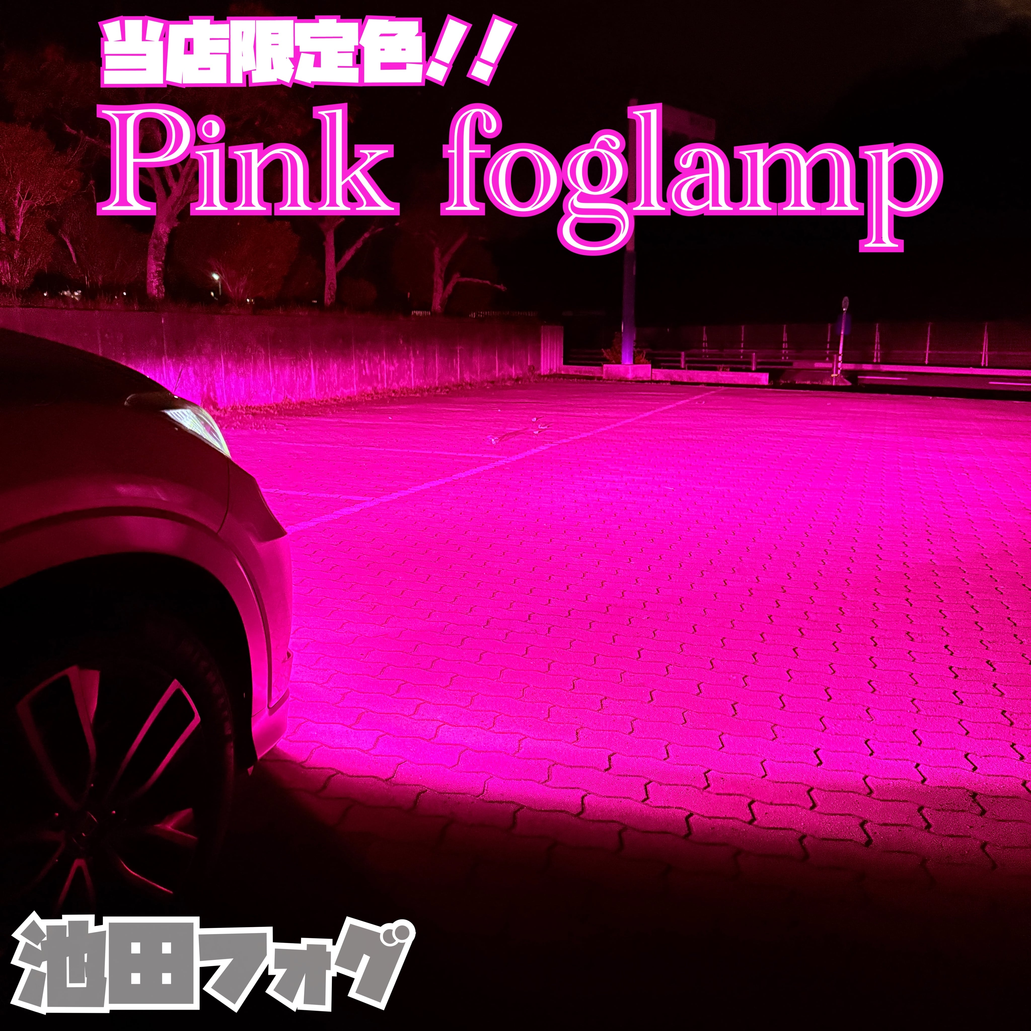 裂光シリーズ！超大型チップ搭載 L1B用 ライムイエロー フォグランプ