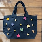 【オンライン特別価格¥3,520→¥2420】お花のお出掛けトートバッグSサイズNo.874