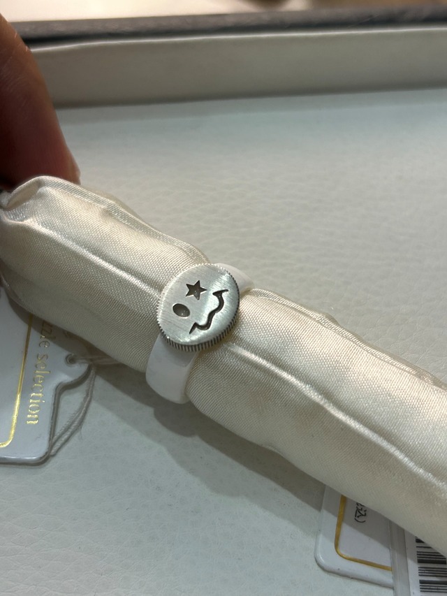 ニコちゃんシルバーリング