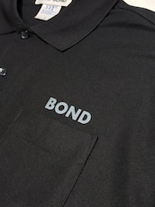 BOND L/S POLO SH BLACK