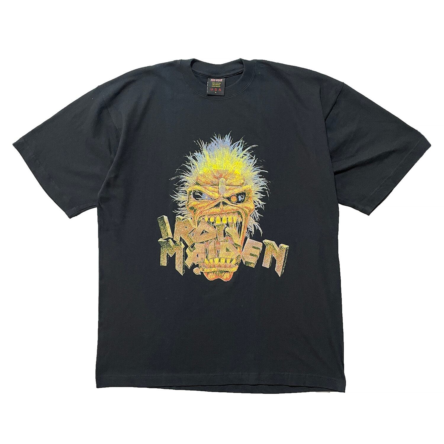 IRON MAIDEN ヴィンテージ うーむ ラグラン Tシャツ ロック バンド レア