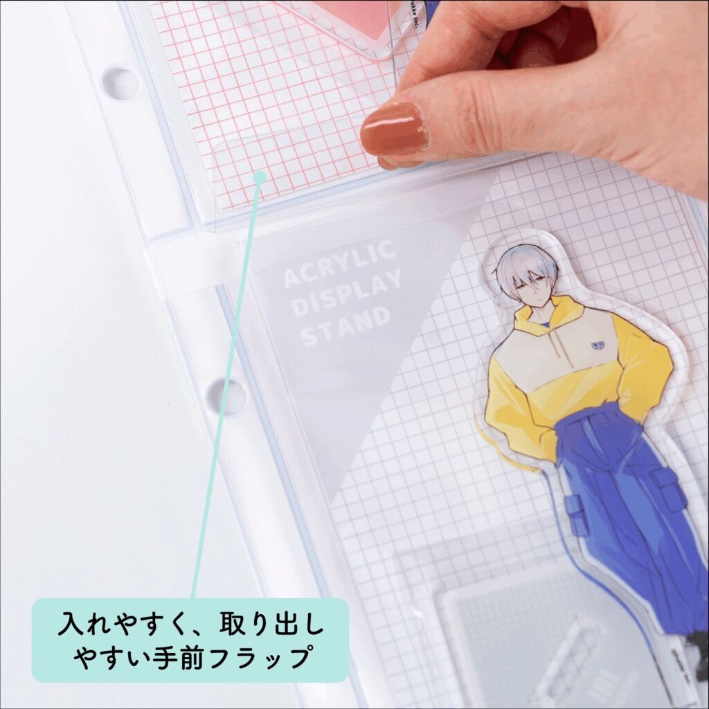 イレール PVCリフィル 4ポケットIRL-RF-A03 | 推し活グッズの通販