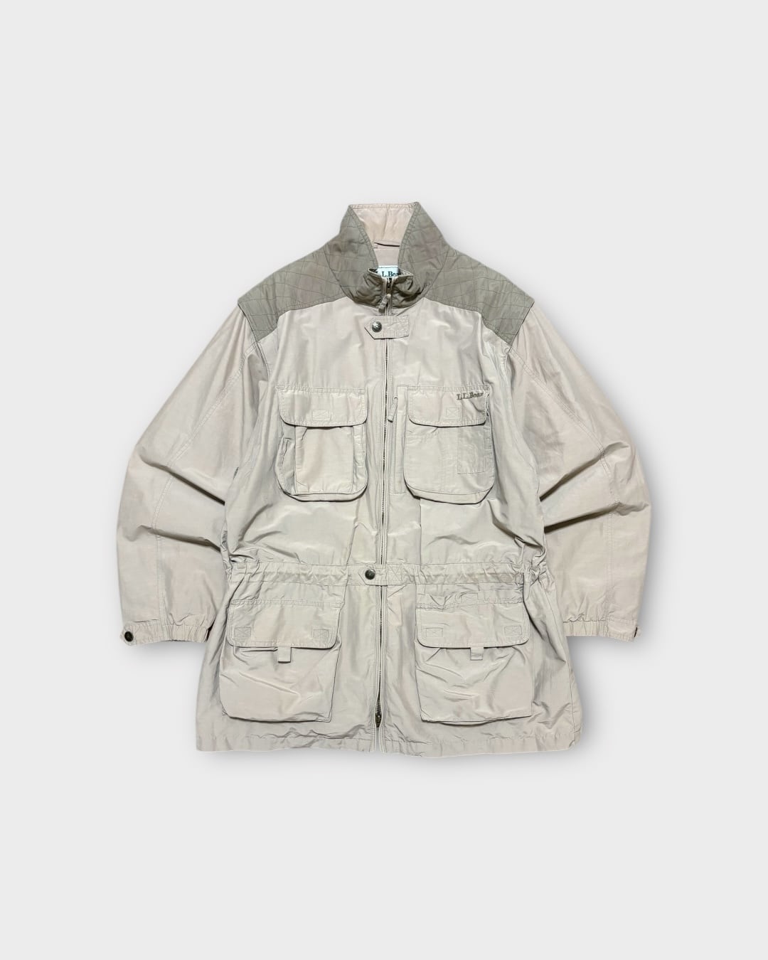 【VINTAGE】1990’s “L.L.Bean” Detachable Sleeve Multi Pocket Jacket