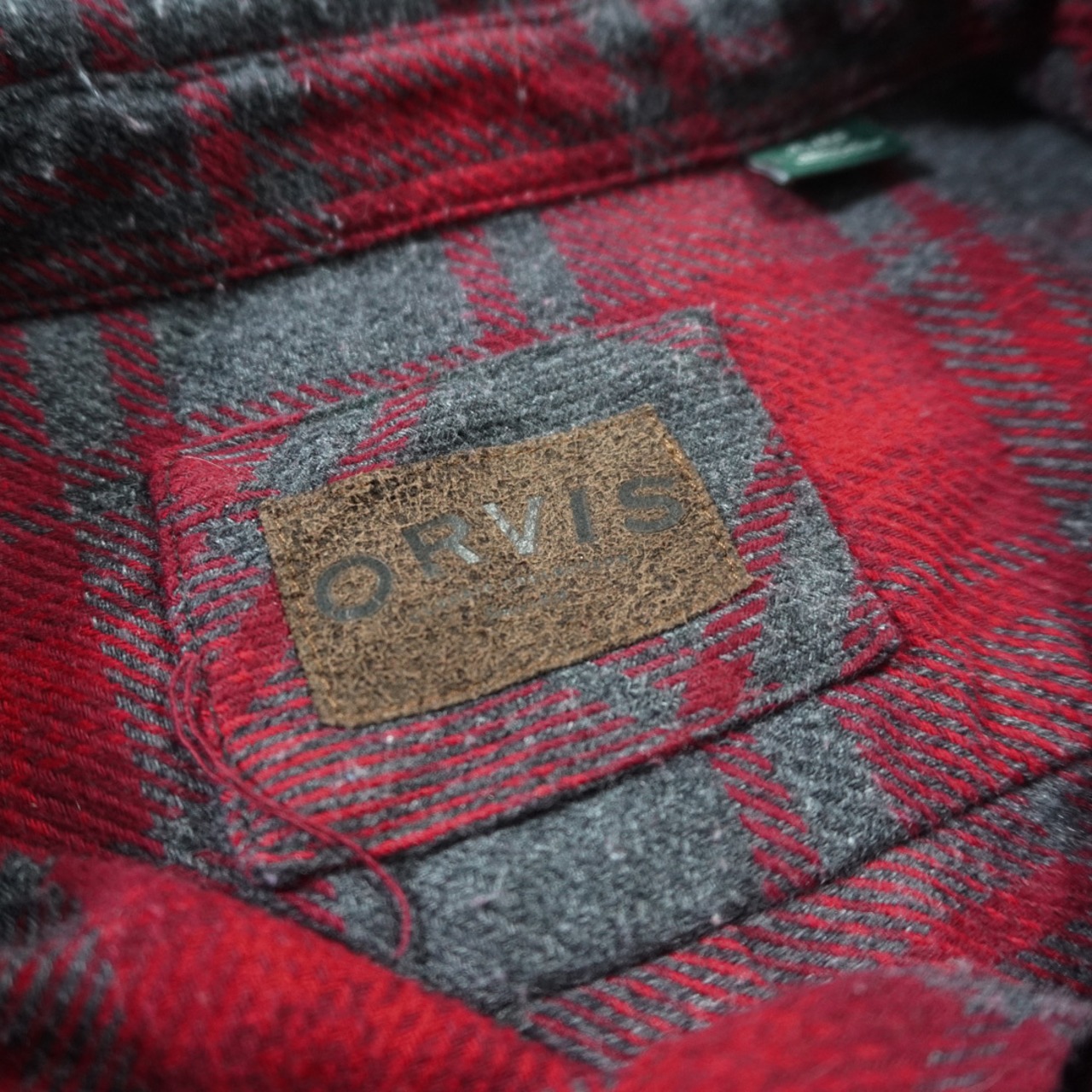 ORVIS heavy flannel shirt XL 古着 - 7